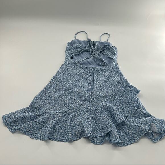 Princess Princess Mini Dress Blue Floral mini - Picture 4 of 6